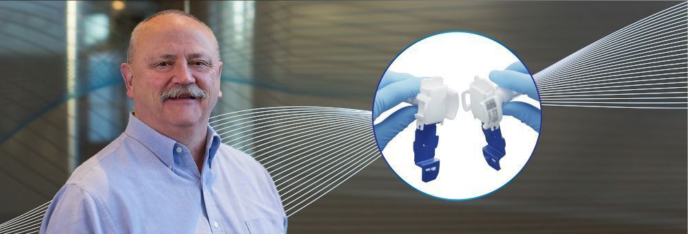 Derek Pendlebury with the AQ product line